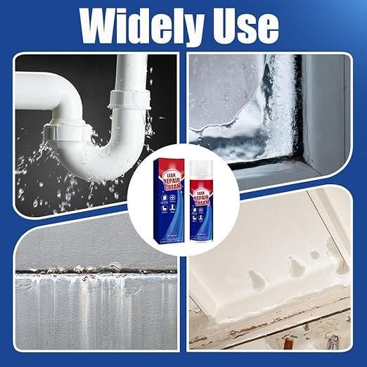 Leak Repair Waterproof Sealant Spray 100g Each (Pack of 2)